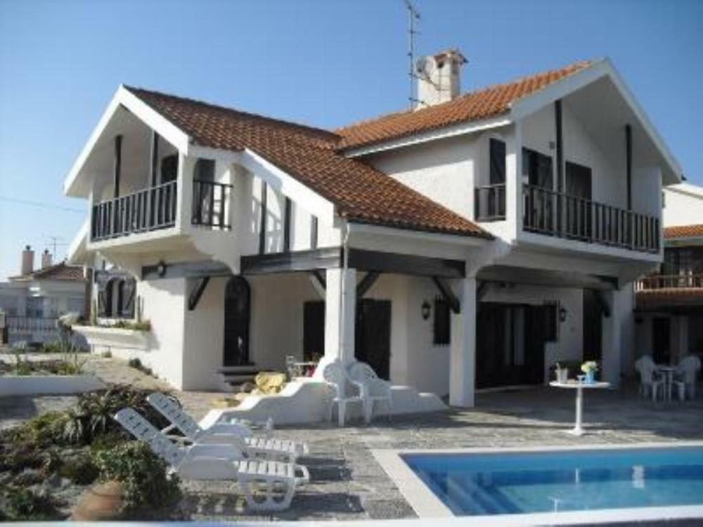 Casa Do Bico Da Biaritz Villa Costa Nova Bagian luar foto